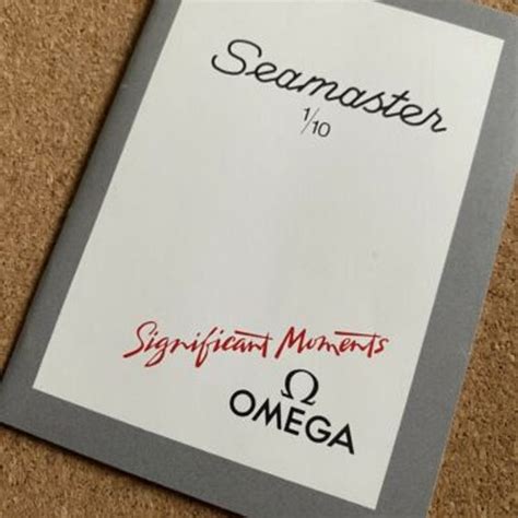 omega seamaster operating instructions